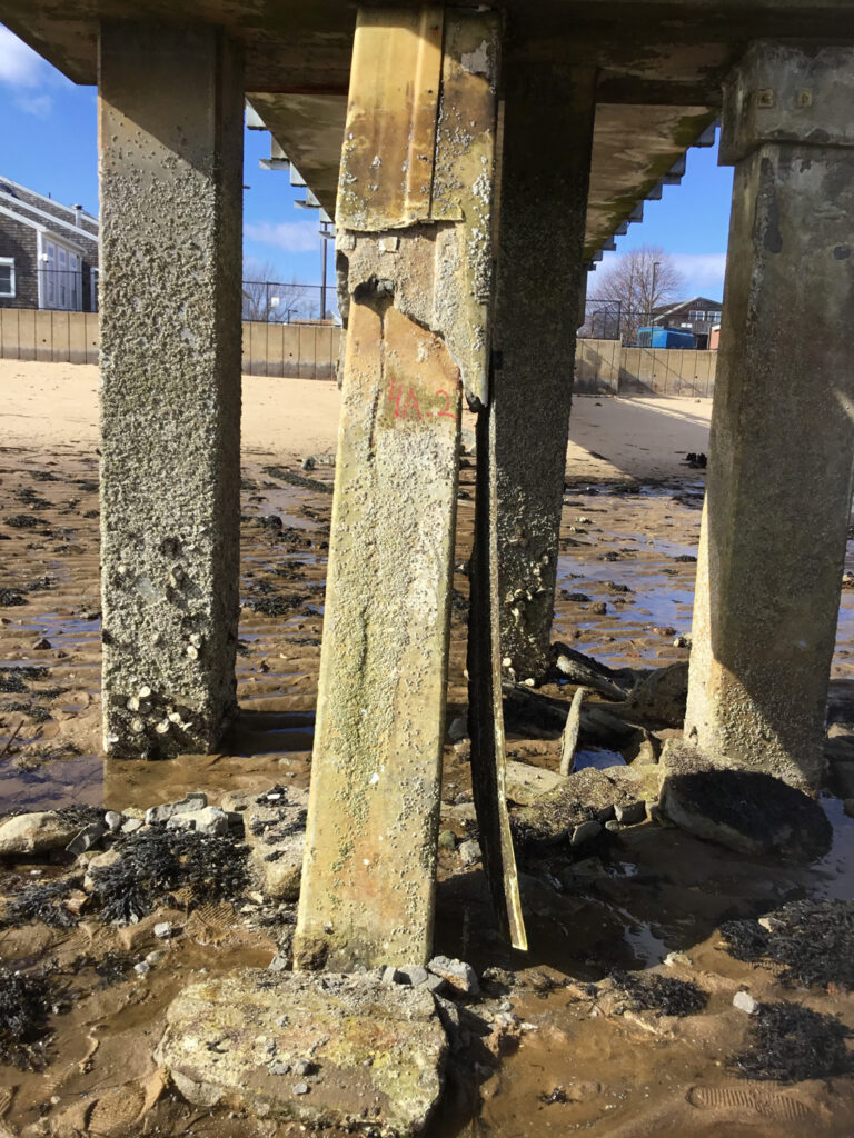 Pier structure image part of Provincetown waterfront Facility Inspection
